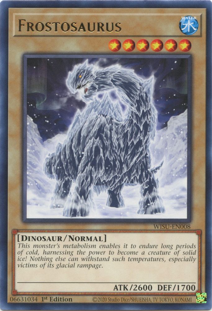 Frostosaurus, 1st-edition, front