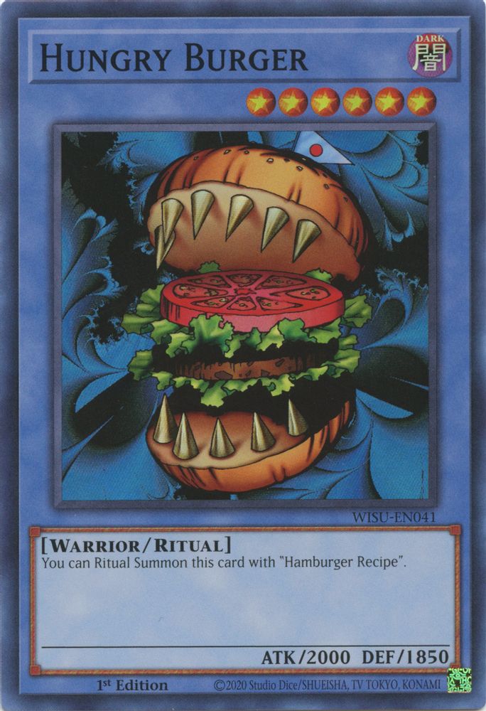 Hungry Burger, 1st-edition, front