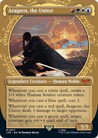 Aragorn, the Uniter (Showcase), Universes Beyond: The Lord of the Rings: Tales of Middle-earth