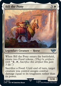 Bill the Pony, Universes Beyond: The Lord of the Rings: Tales of Middle-earth