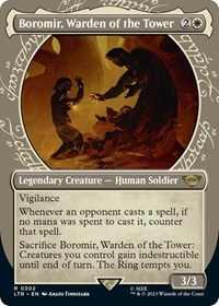 Boromir, Warden of the Tower (Showcase), Universes Beyond: The Lord of the Rings: Tales of Middle-earth