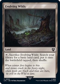 Evolving Wilds, Commander: The Lord of the Rings: Tales of Middle-earth