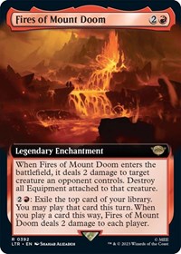 Fires of Mount Doom (Extended Art), Universes Beyond: The Lord of the Rings: Tales of Middle-earth