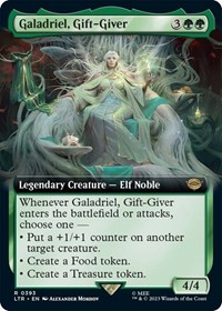 Galadriel, Gift-Giver (Extended Art), Universes Beyond: The Lord of the Rings: Tales of Middle-earth