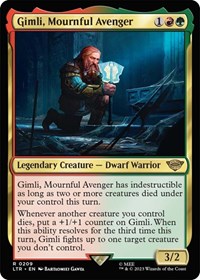 Gimli, Mournful Avenger, Universes Beyond: The Lord of the Rings: Tales of Middle-earth