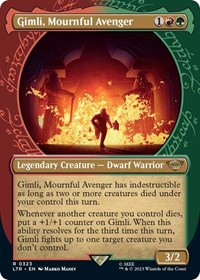 Gimli, Mournful Avenger (Showcase), Universes Beyond: The Lord of the Rings: Tales of Middle-earth