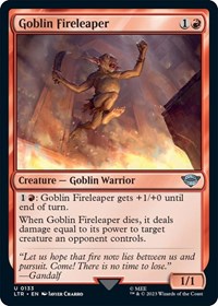 Goblin Fireleaper, Universes Beyond: The Lord of the Rings: Tales of Middle-earth