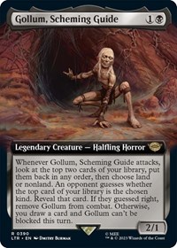 Gollum, Scheming Guide (Extended Art), Universes Beyond: The Lord of the Rings: Tales of Middle-earth