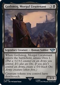 Gothmog, Morgul Lieutenant, Universes Beyond: The Lord of the Rings: Tales of Middle-earth