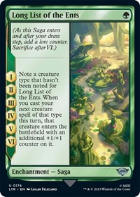 Long List of the Ents, Universes Beyond: The Lord of the Rings: Tales of Middle-earth