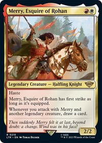 Merry, Esquire of Rohan, Universes Beyond: The Lord of the Rings: Tales of Middle-earth