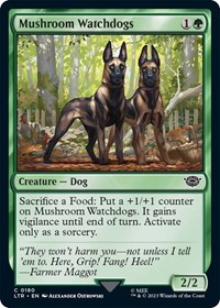 Mushroom Watchdogs, Universes Beyond: The Lord of the Rings: Tales of Middle-earth