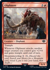 Oliphaunt, Universes Beyond: The Lord of the Rings: Tales of Middle-earth