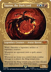 Sauron, the Dark Lord (Showcase), Universes Beyond: The Lord of the Rings: Tales of Middle-earth