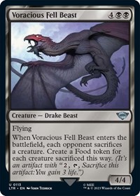 Voracious Fell Beast, Universes Beyond: The Lord of the Rings: Tales of Middle-earth