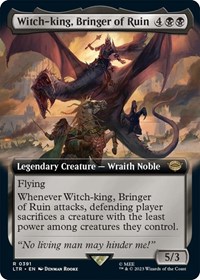 Witch-king, Bringer of Ruin (Extended Art), Universes Beyond: The Lord of the Rings: Tales of Middle-earth