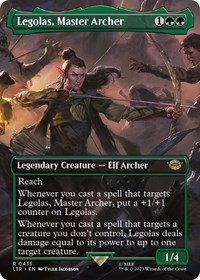 Legolas, Master Archer (Borderless), Universes Beyond: The Lord of the Rings: Tales of Middle-earth