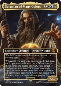 Saruman of Many Colors (Borderless), Universes Beyond: The Lord of the Rings: Tales of Middle-earth