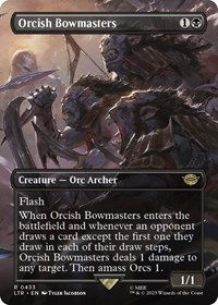 Orcish Bowmasters (Borderless), Universes Beyond: The Lord of the Rings: Tales of Middle-earth