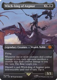 Witch-king of Angmar (Borderless), Universes Beyond: The Lord of the Rings: Tales of Middle-earth