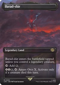Barad-dur (0425) (Borderless), Universes Beyond: The Lord of the Rings: Tales of Middle-earth