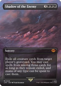 Shadow of the Enemy (Borderless), Universes Beyond: The Lord of the Rings: Tales of Middle-earth