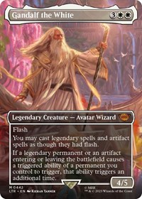 Gandalf the White (Borderless), Universes Beyond: The Lord of the Rings: Tales of Middle-earth