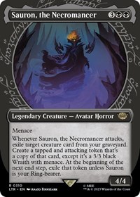 Sauron, the Necromancer (Showcase), Universes Beyond: The Lord of the Rings: Tales of Middle-earth