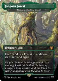 Fangorn Forest - Yavimaya, Cradle of Growth, Commander: The Lord of the Rings: Tales of Middle-earth