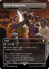 Green Dragon Inn - Homeward Path, Commander: The Lord of the Rings: Tales of Middle-earth