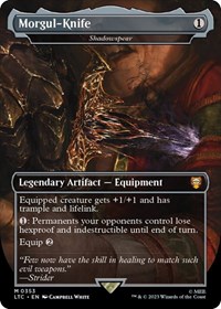 Morgul-Knife - Shadowspear, Commander: The Lord of the Rings: Tales of Middle-earth