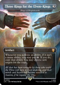 Three Rings for the Elven-Kings - Rings of Brighthearth, Commander: The Lord of the Rings: Tales of Middle-earth