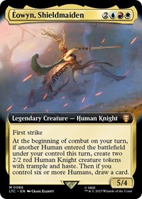 Eowyn, Shieldmaiden (Extended Art), Commander: The Lord of the Rings: Tales of Middle-earth