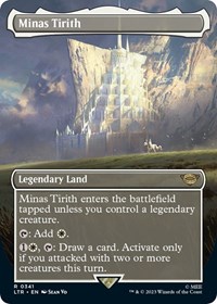Minas Tirith (0341) (Borderless), Universes Beyond: The Lord of the Rings: Tales of Middle-earth
