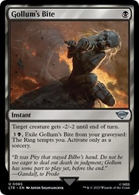 Gollum's Bite, Universes Beyond: The Lord of the Rings: Tales of Middle-earth