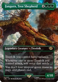 Fangorn, Tree Shepherd (Borderless), Universes Beyond: The Lord of the Rings: Tales of Middle-earth