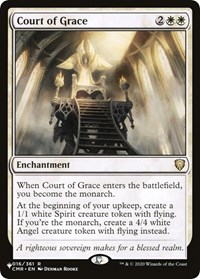 Court of Grace, The List Reprints