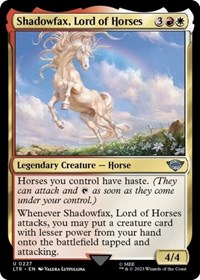 Shadowfax, Lord of Horses, Universes Beyond: The Lord of the Rings: Tales of Middle-earth