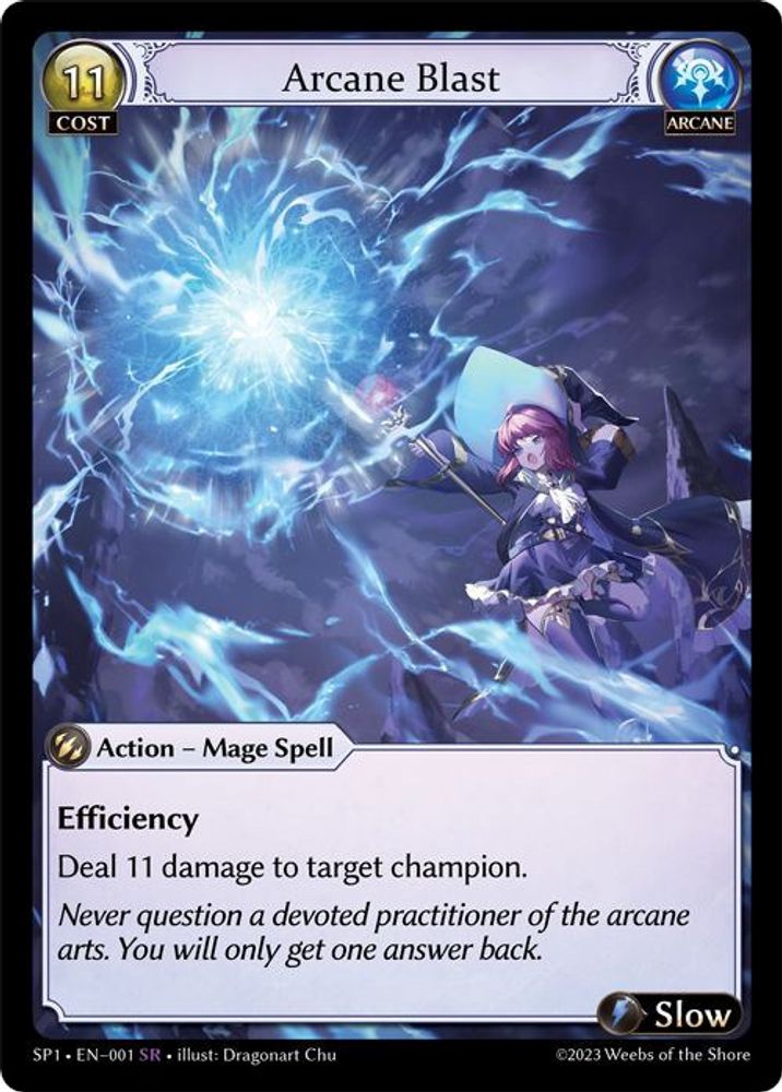 Arcane Blast, Standard, front