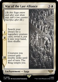 War of the Last Alliance, Universes Beyond: The Lord of the Rings: Tales of Middle-earth