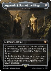 Argonath, Pillars of the Kings - The Ozolith (Surge Foil), Commander: The Lord of the Rings: Tales of Middle-earth