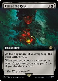 Call of the Ring (Extended Art), Universes Beyond: The Lord of the Rings: Tales of Middle-earth