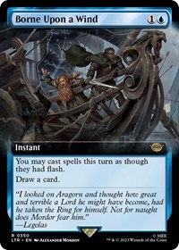 Borne Upon a Wind (Extended Art), Universes Beyond: The Lord of the Rings: Tales of Middle-earth
