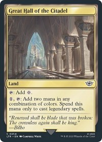 Great Hall of the Citadel, Universes Beyond: The Lord of the Rings: Tales of Middle-earth