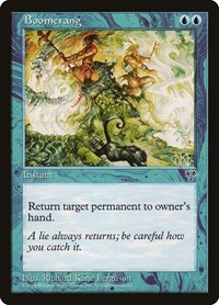 Boomerang, Mirage