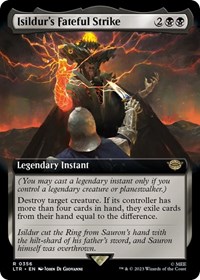 Isildur's Fateful Strike (Extended Art), Universes Beyond: The Lord of the Rings: Tales of Middle-earth