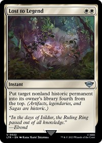 Lost to Legend, Universes Beyond: The Lord of the Rings: Tales of Middle-earth