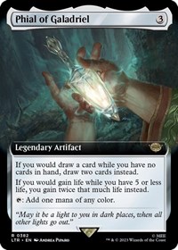 Phial of Galadriel (Extended Art), Universes Beyond: The Lord of the Rings: Tales of Middle-earth