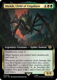 Shelob, Child of Ungoliant (Extended Art), Universes Beyond: The Lord of the Rings: Tales of Middle-earth