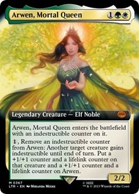 Arwen, Mortal Queen (Extended Art), Universes Beyond: The Lord of the Rings: Tales of Middle-earth